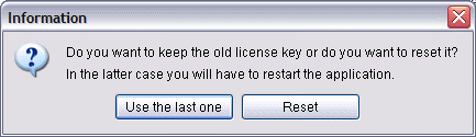 Unregister a license key